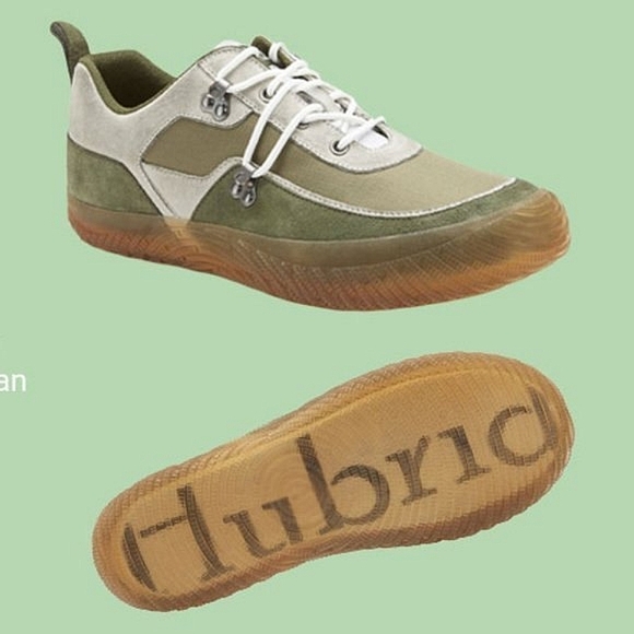 Hybrid Green Label Curious Eco Ortholite Suede Shoes NWT - Picture 2 of 15